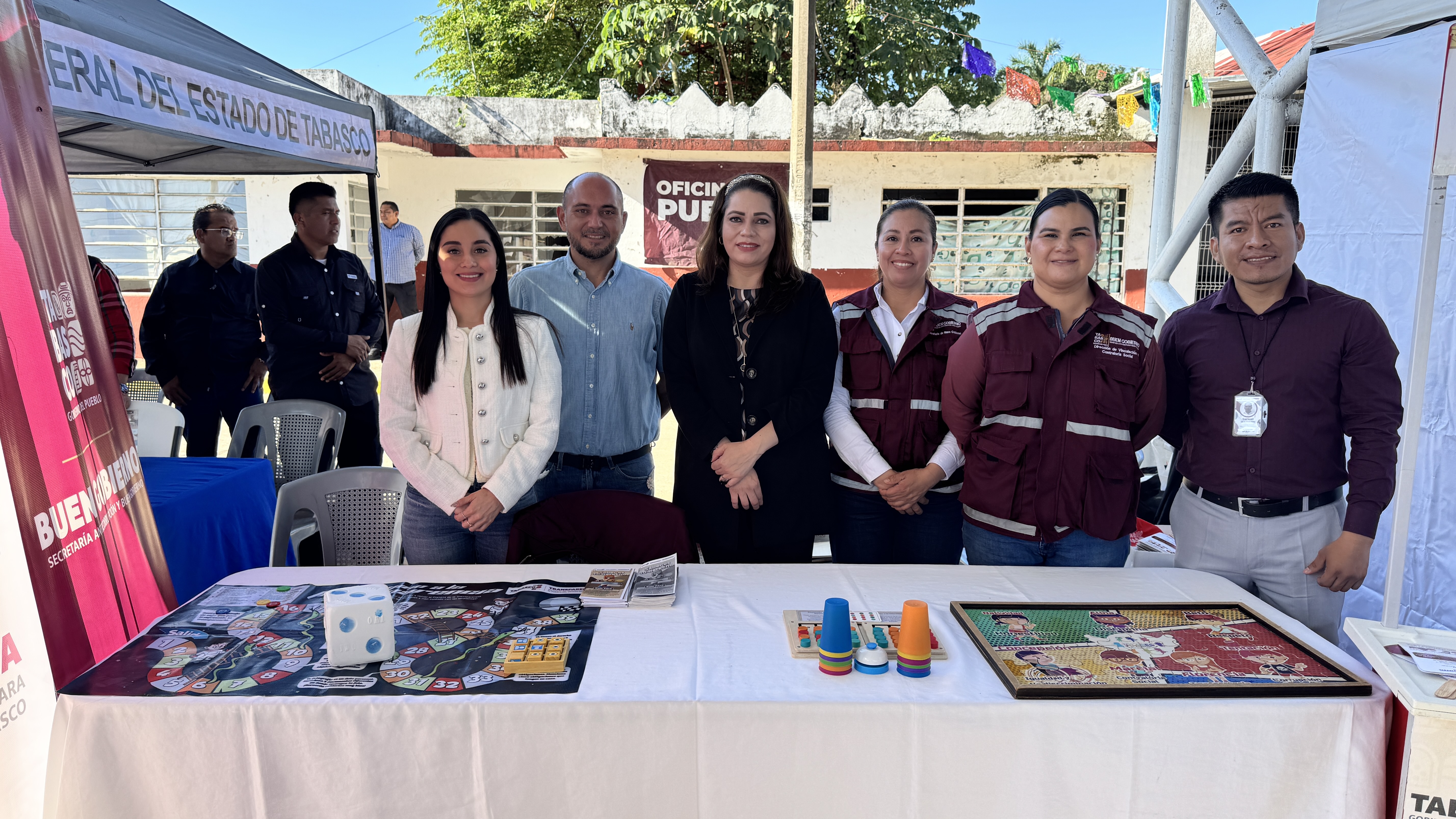 Jornada de Atención al Pueblo en Territorio en Francisco J. Santamarina, Jalapa