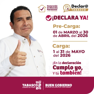 Declaraciones de modificación 2026