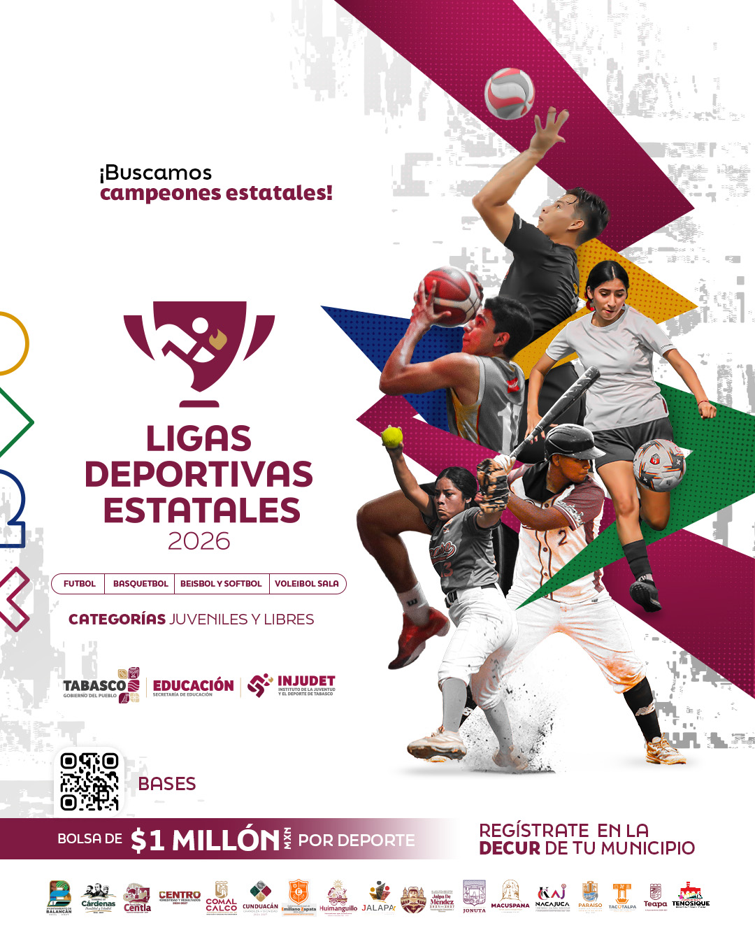 Ligas Deportivas Estatales 2026
