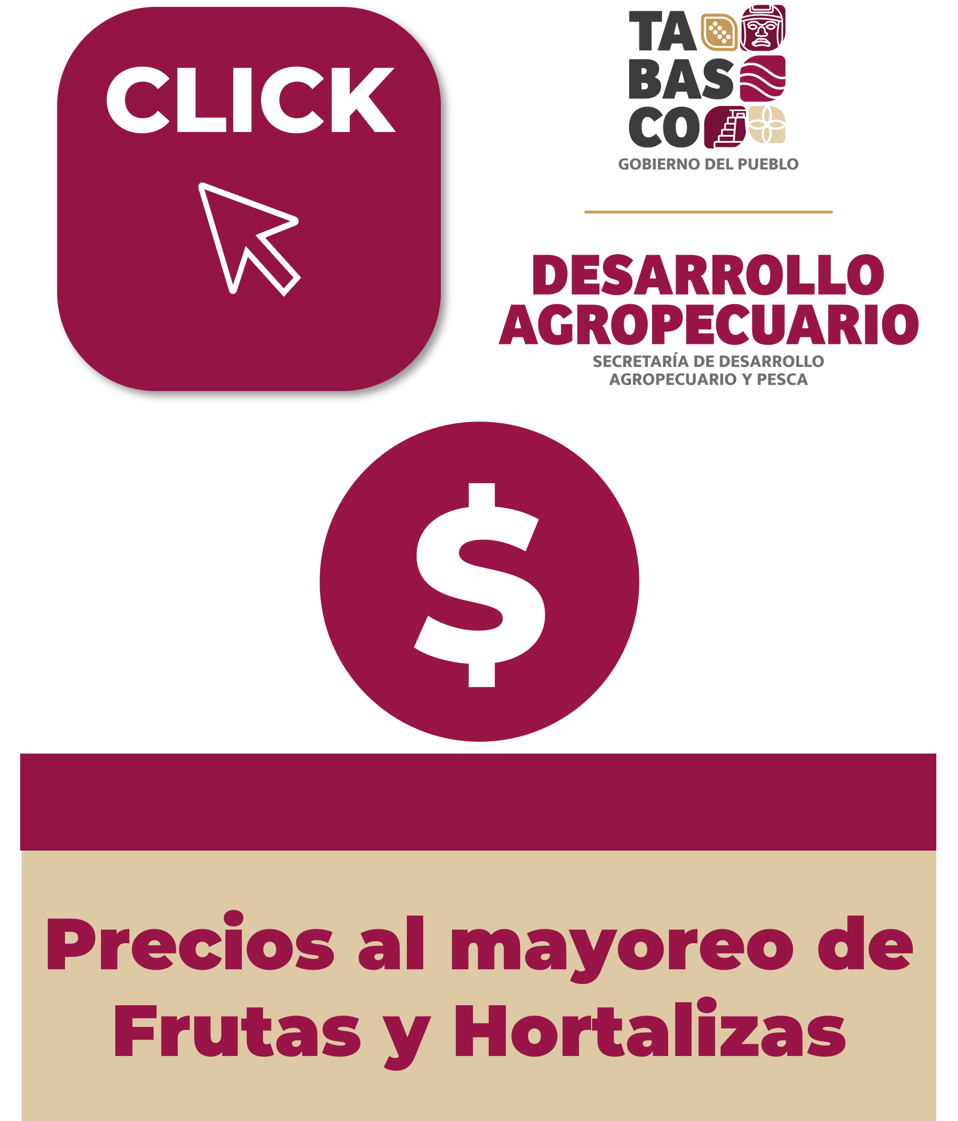 Precios al mayoreo de Frutas y Hortalizas