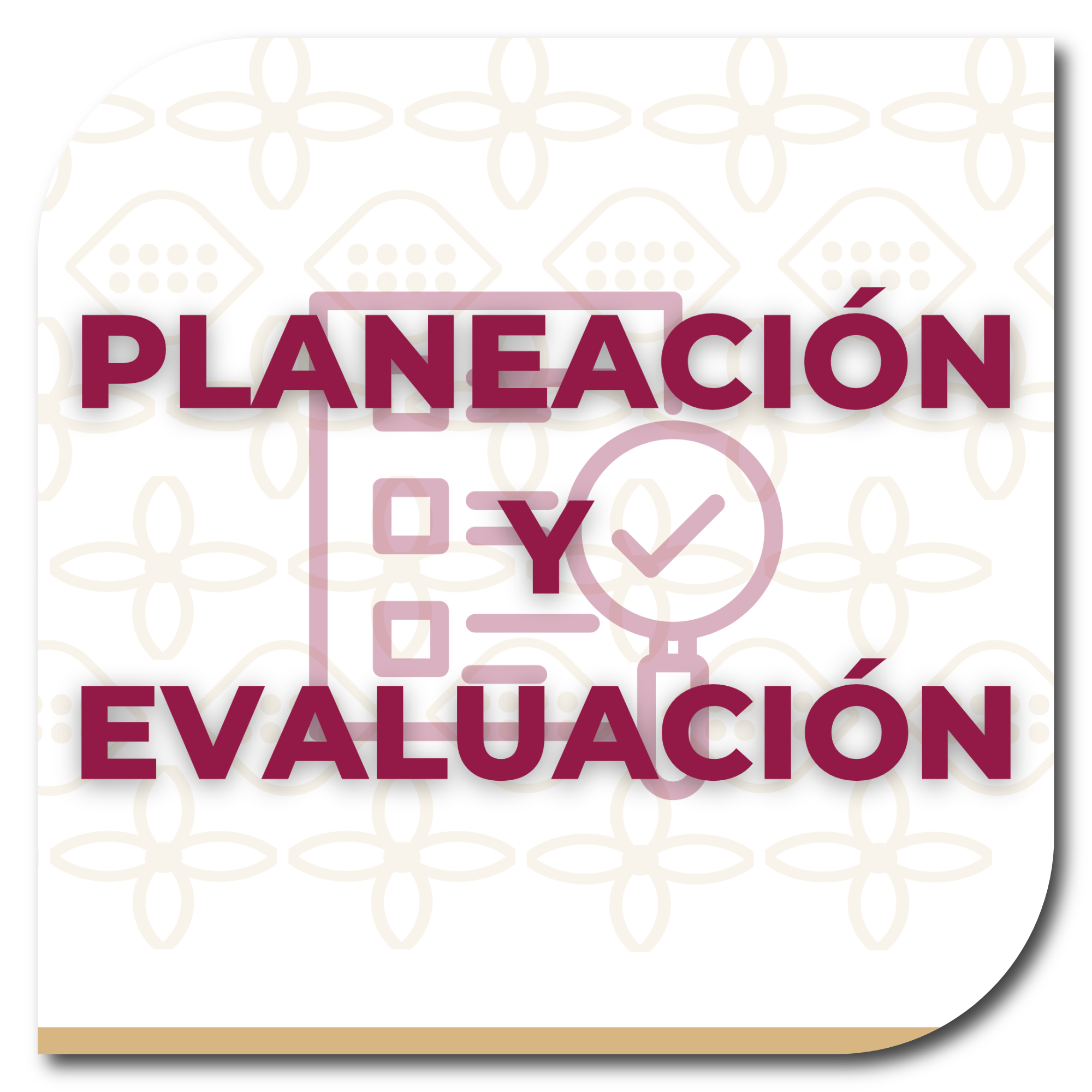 PLANEACION Y EVALUACIÓN