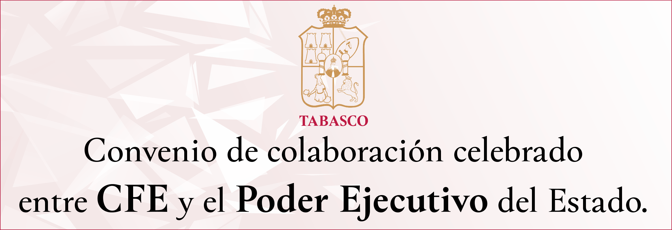 Convenio Gobierno CFE