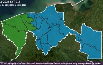 Semáforo de Incendios - 13/03/2026