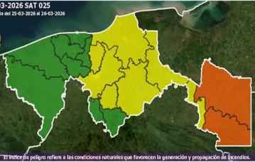 Semáforo de Incendios - 25/03/2026