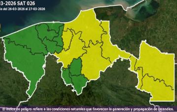 Semáforo de Incendios - 26/03/2026