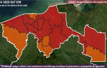 Semáforo de Incendios - 27/04/2026