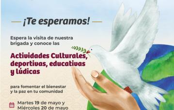 Martes 19 y miércoles 20 de mayo, a partir de las 9:00 de la mañana, estarán en el parque Festiva del fraccionamiento Lagunas 1