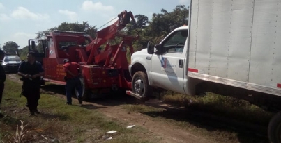 Recuperan policías de Cárdenas una camioneta que había sido robada.