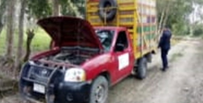 Secretario de SSP-FRIM Recupera la Policía Municipal de Cunduacán un vehículo con reporte de robo.