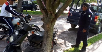Recupera la Policía Estatal una motocicleta