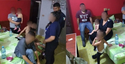 Elementos de la SSPC aseguraron a 42 extranjeros en situación migratoria irregular en un hotel del centro de Villahermosa