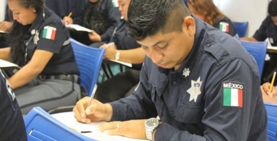 En proceso transparente y equitativo presentan 136 policías estatales examen para promoción de ascensos