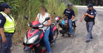 Para prevenir accidentes viales, se implementó el "Operativo Motociclista" en Cunduacán