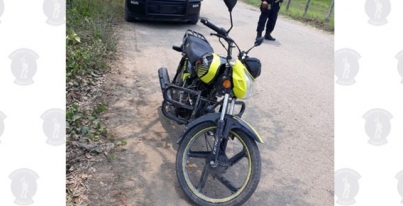Policías Municipales de Cárdenas recuperan motocicleta