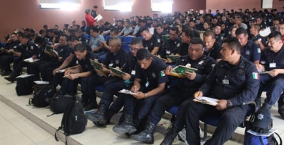 Elementos de la SSPC reciben curso para la  Actualización del Certificado Único Policial (CUP)