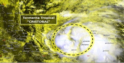 Seguimiento de Ciclones Tropicales No. 4 - Tormenta Tropical "Cristobal"