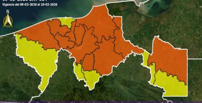 Semáforo de Incendios - 09/03/2026