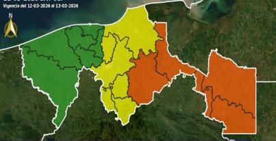 Semáforo de Incendios - 12/03/2026