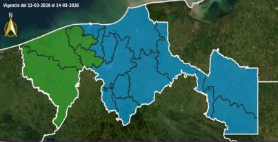 Semáforo de Incendios - 13/03/2026
