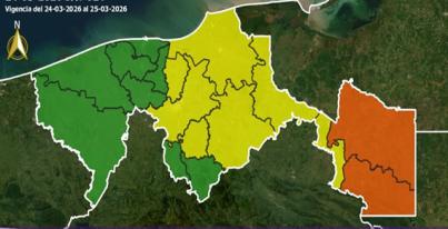 Semáforo de Incendios - 24/03/2026