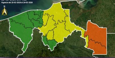 Semáforo de Incendios - 25/03/2026