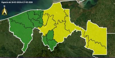 Semáforo de Incendios - 26/03/2026
