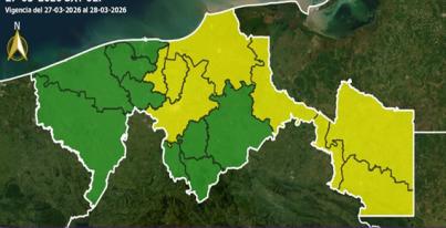 Semáforo de Incendios - 27/03/2026