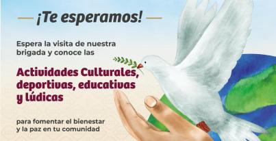 Este martes 21 y miércoles 22 de abril, a partir de las 9:00 de la mañana, estarán en el Parque de la colonia Espejo II.