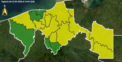 Semáforo de Incendios - 13/04/2026