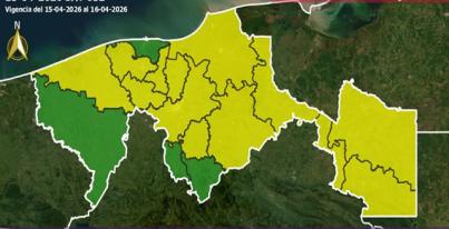 Semáforo de Incendios - 15/04/2026