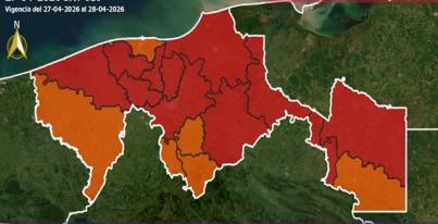 Semáforo de Incendios - 27/04/2026