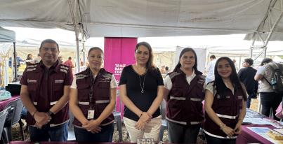 Jornada de Atención al Pueblo en Territorio Ranchería León Zárate 1ra., en Comalcalco.