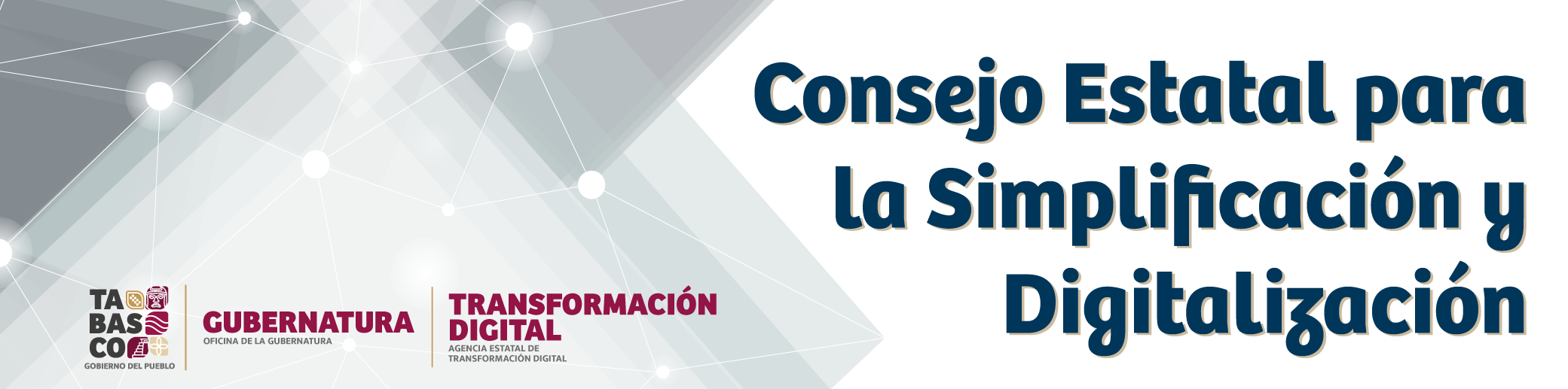 Banner del Consejo Estatal para la Simplificación y Digitalización