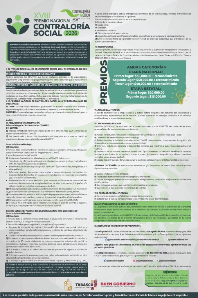 Convocatoria PNCS